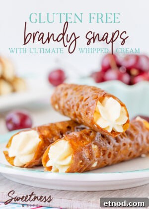 Gluten-Free Trifle Recipe: Light, Layered Dessert for Guests 11 Gluten Free Brandy Snaps - simple recipe for these lacy, crunchy and spicy gluten free biscuit tubes filled with silky Ultimate Whipped Cream.