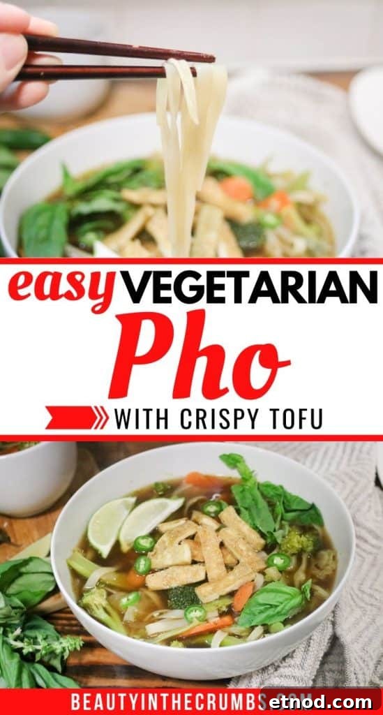 Authentic Vegetarian Pho Recipe: Fragrant Broth & Toppings 2 pho recipe that is absolutely the best