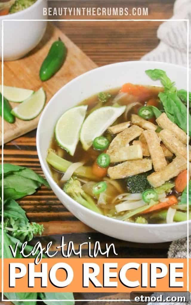 Authentic Vegetarian Pho Recipe: Fragrant Broth & Toppings 3 pho recipe that is absolutely the best