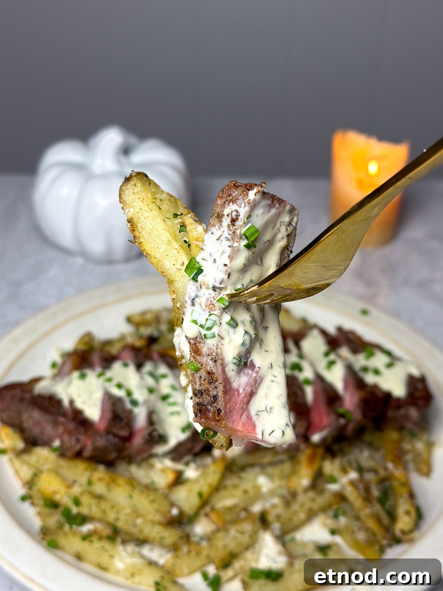 Garlic Parmesan Oven-Baked Steak Fries Recipe 8 garlic parmesan steak fries