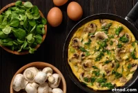 IHOP-Style Spinach & Mushroom Omelette Recipe for Brunch