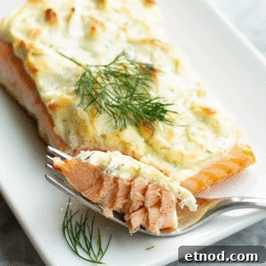 Cream Cheese Baked Salmon
