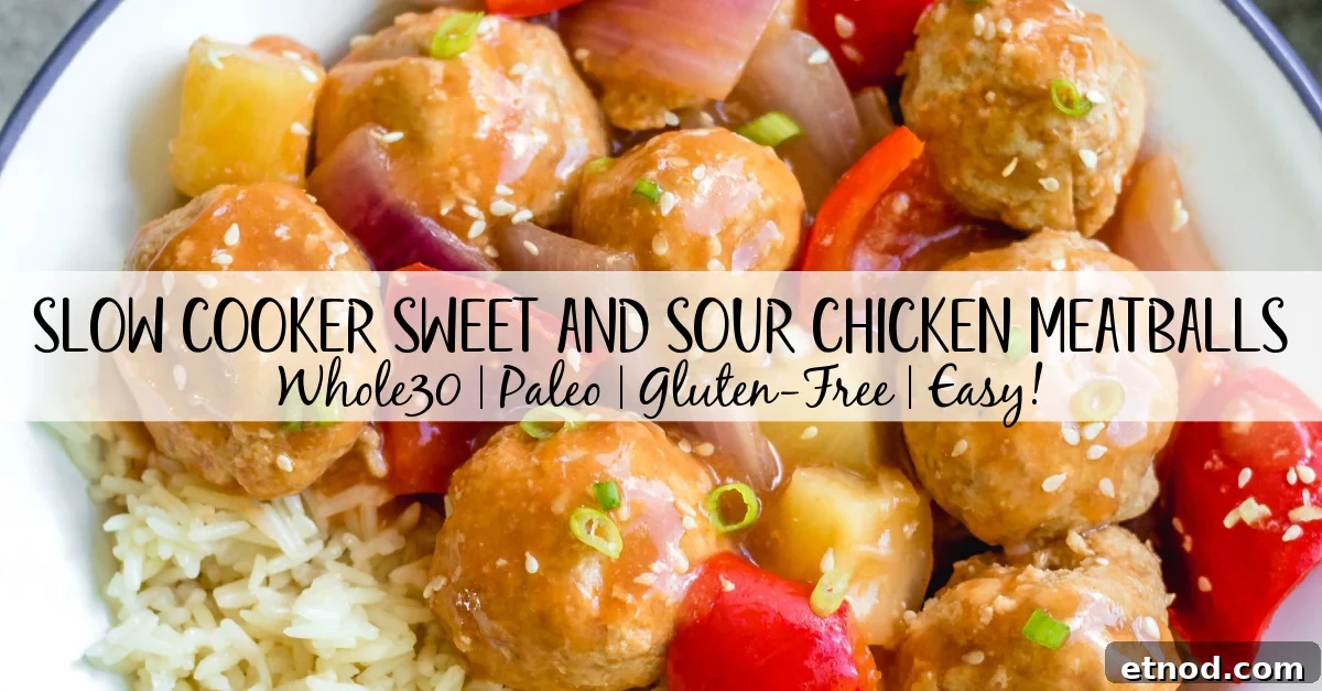 Close-up of slow cooker sweet and sour meatballs Close-up of slow cooker sweet and sour meatballs