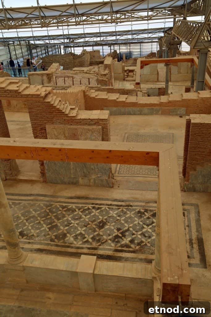 Terracotta Houses of Ephesus, Turkey: Visitor Guide & Tips 5 looking inside Terra Cotta Houses